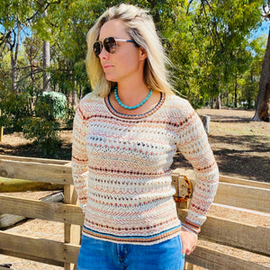 Aiyana Crocheted Sweater
